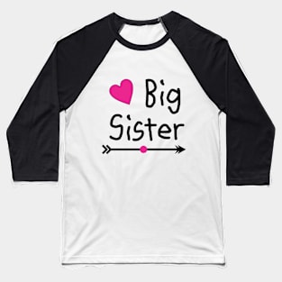 Big Sister Baseball T-Shirt